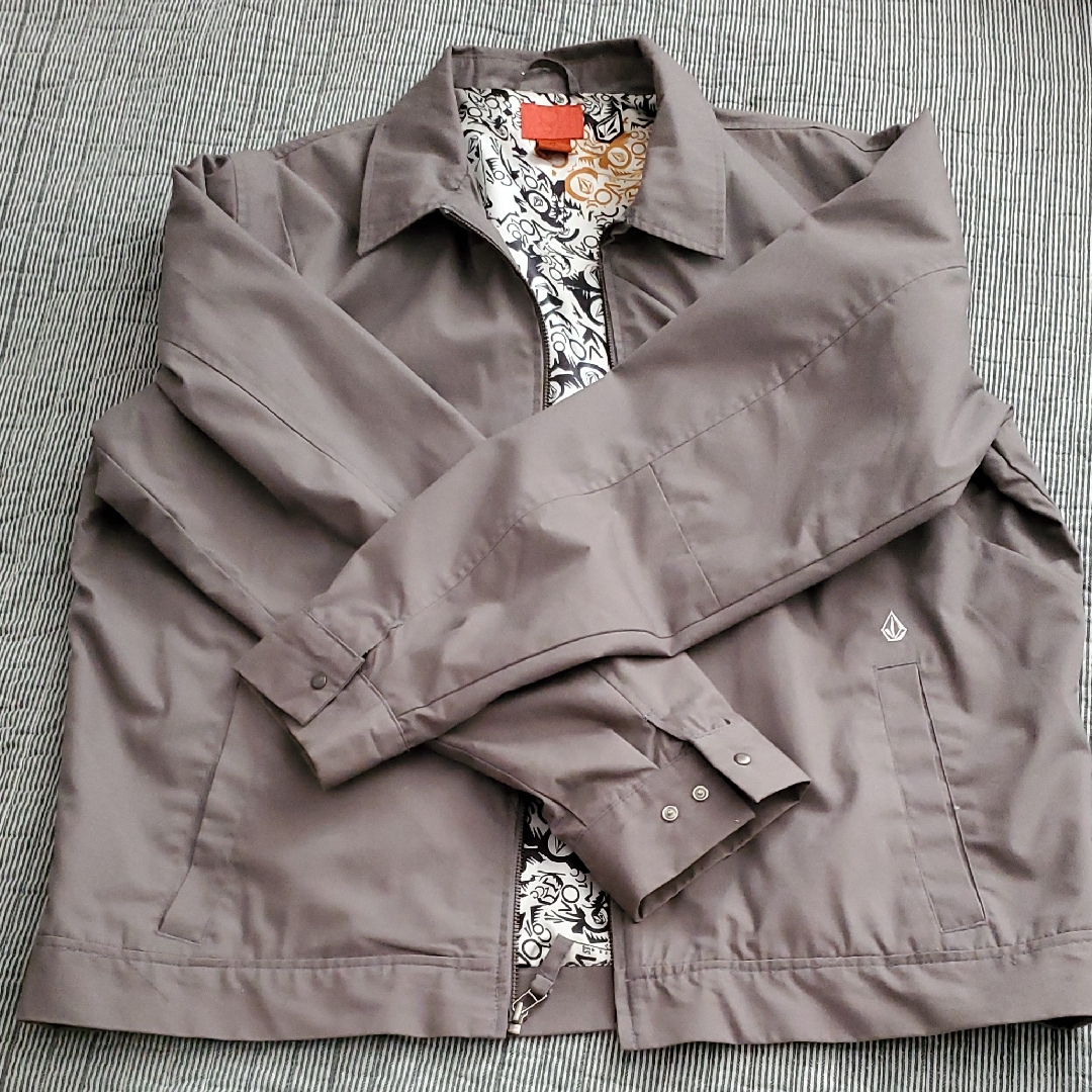 Volcom Men's Grey Snow Wind Jacket